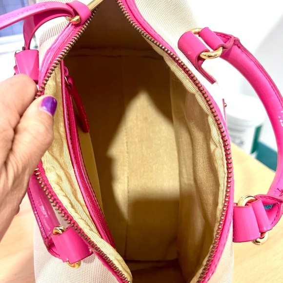 Victoria's Secret Pink and Cream medium size Bag - Picture 2 of 7